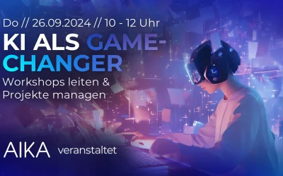 Webinar KI als Gamech­anger // 26.09.2024